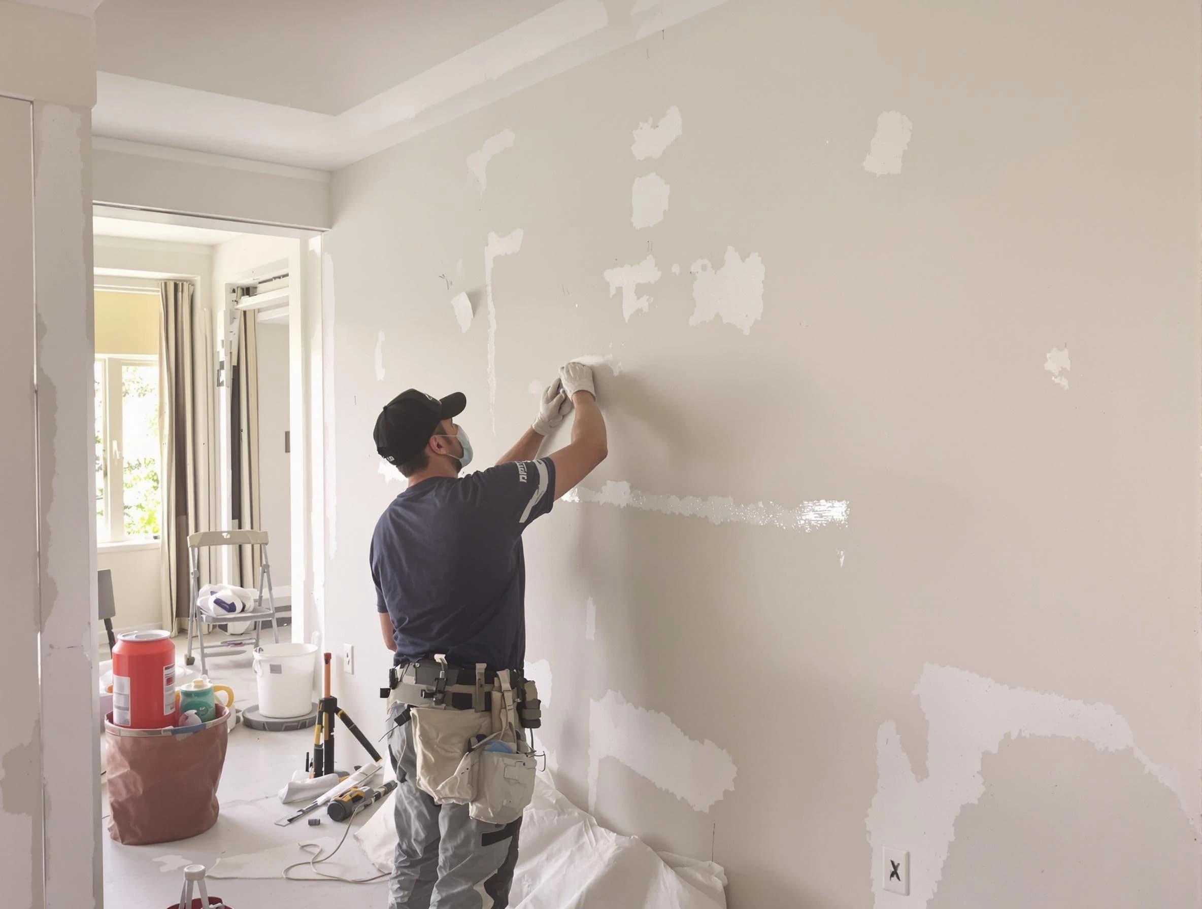 Taping and mudding service by Rocky River House Painters in Rocky River