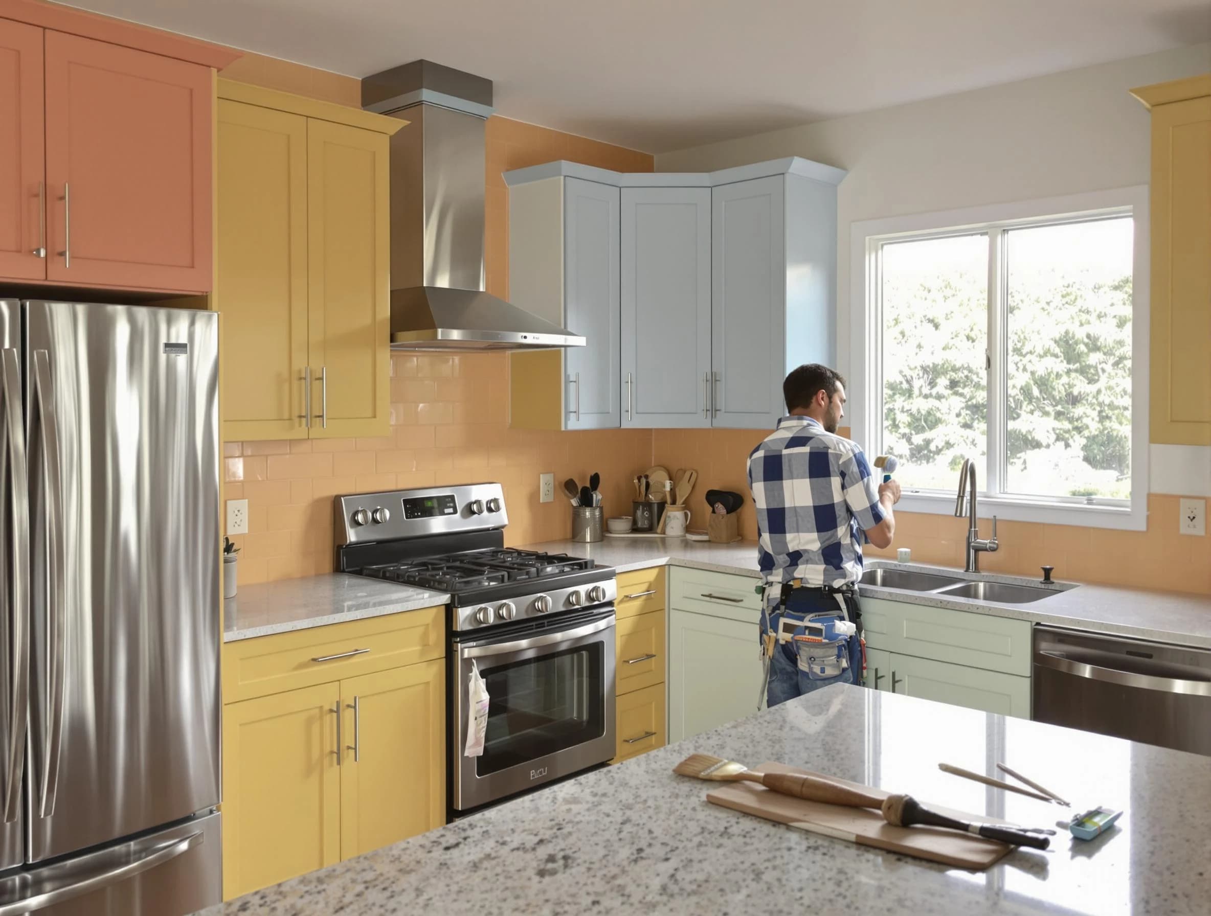 Kitchen and Cabinet Refinish in Rocky River